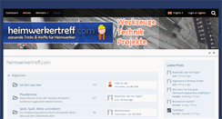 Desktop Screenshot of heimwerkertreff.com