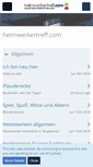 Mobile Screenshot of heimwerkertreff.com